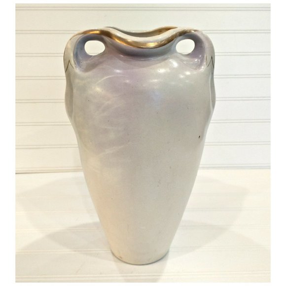 Antique Art Deco Nippon Gilt Porcelain Vase - Picture 4 of 7